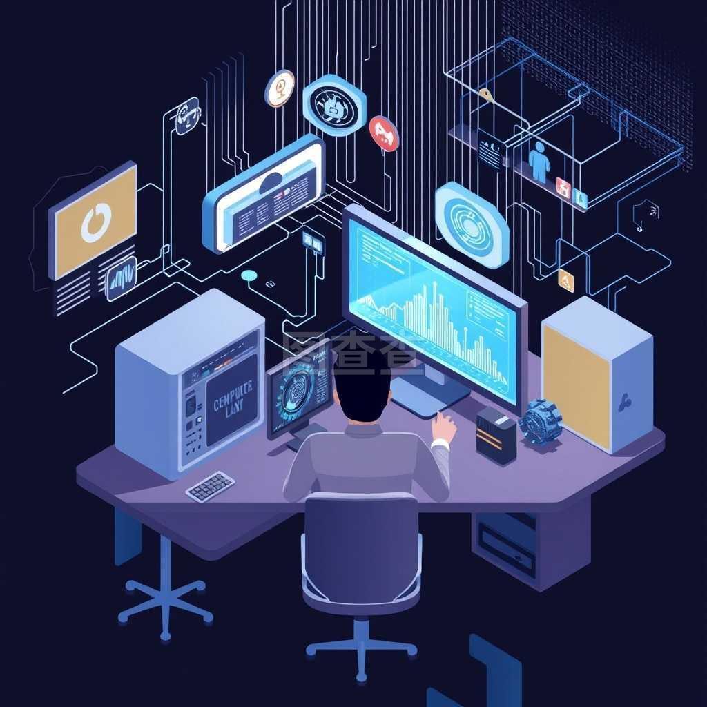 電腦技術服務概念