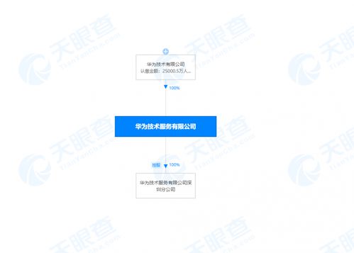 工商變更 華為技術(shù)服務(wù)注冊資本增至約2.5億人民幣,增幅約為66.6